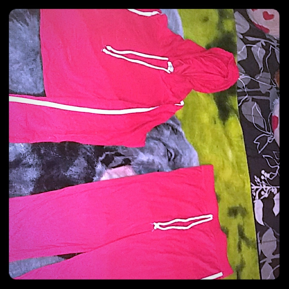 2 Piece Red/White Outfit